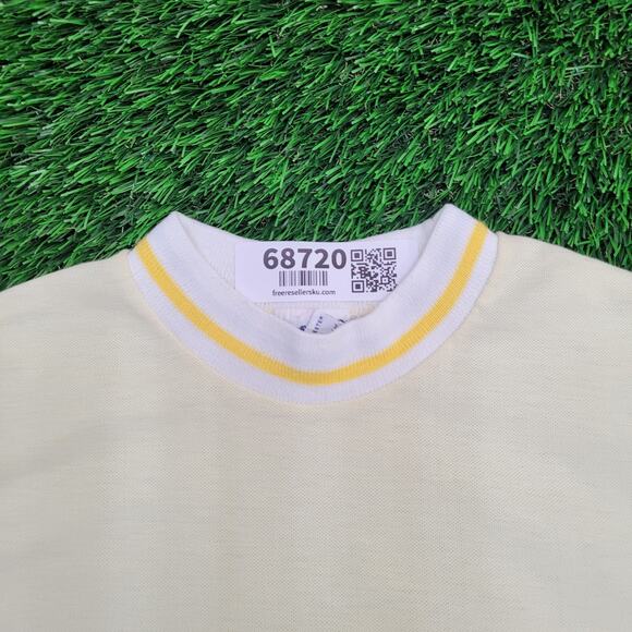 Vintage 80s MOD Shirt Womens Large 20x26 USA - Picture 3 of 13